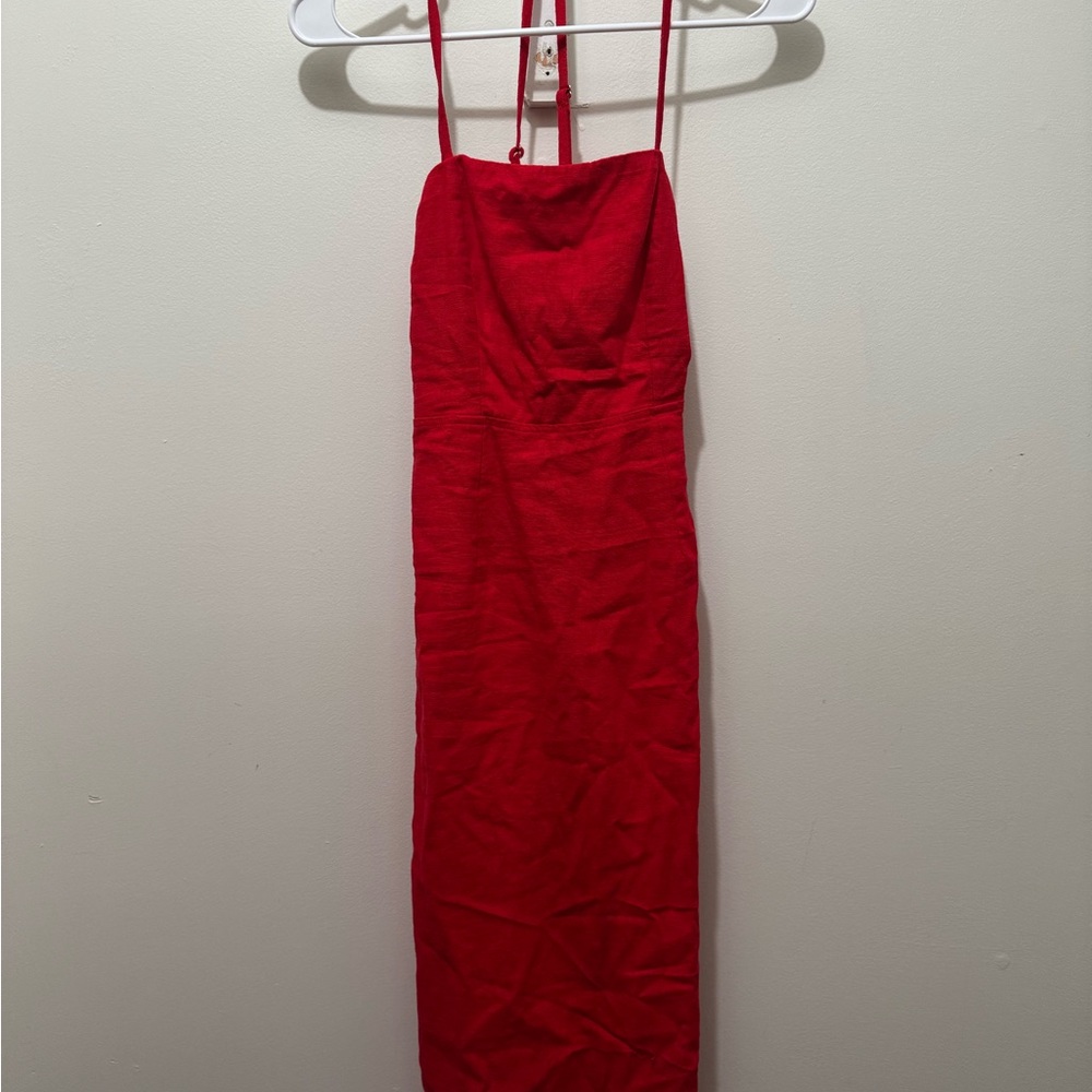 Wild Fable Midi Red Dress